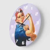 Rosie the Riveter Grote Klok (Hoek)