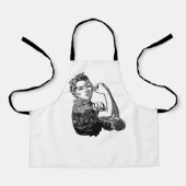 Rosie The Riveter - Ik kan het! Schort (Voorkant)