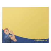 Rosie the Riveter Notitieblok (Voorkant)