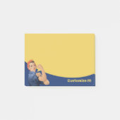Rosie the Riveter-notities Post-it® Notes (Voorkant)