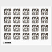 Rosie the Riveter Pals Vierkante Sticker (Vel)