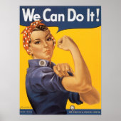 Rosie the Riveter Poster (Voorkant)