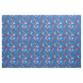 rosie the riveter rockabilly speels stof (Fat Quarter)