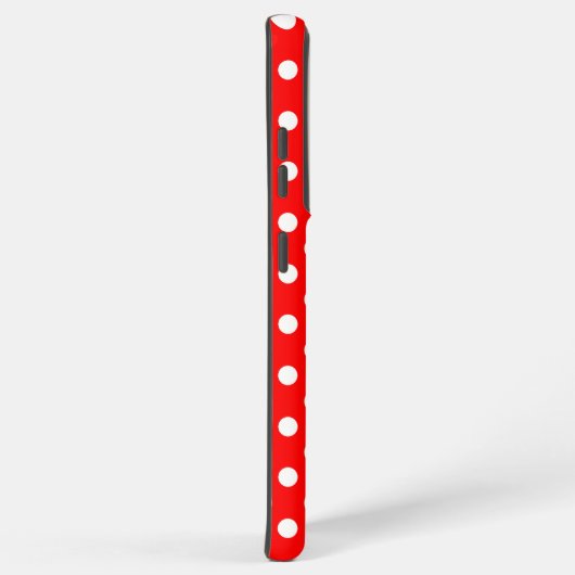 Rosie The Riveter Style Polka Dots Samsung Galaxy Hoesje (Rechterkant)