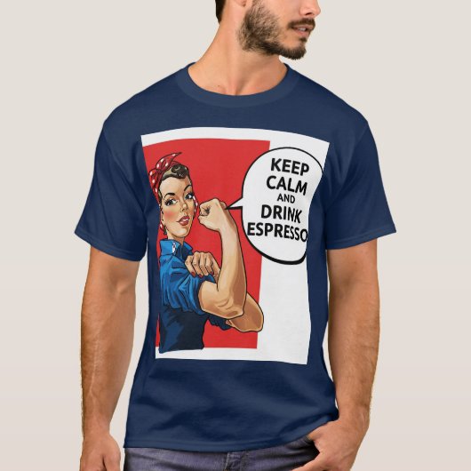 Rosie the Riveter T-shirt (Voorkant)
