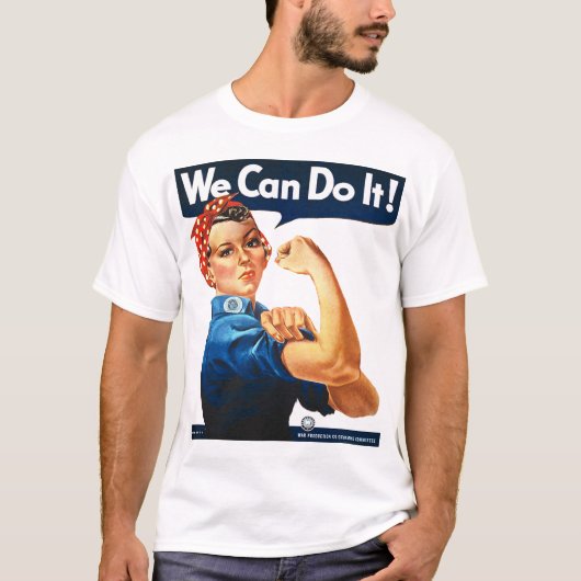 Rosie the Riveter T-Shirt (Voorkant)