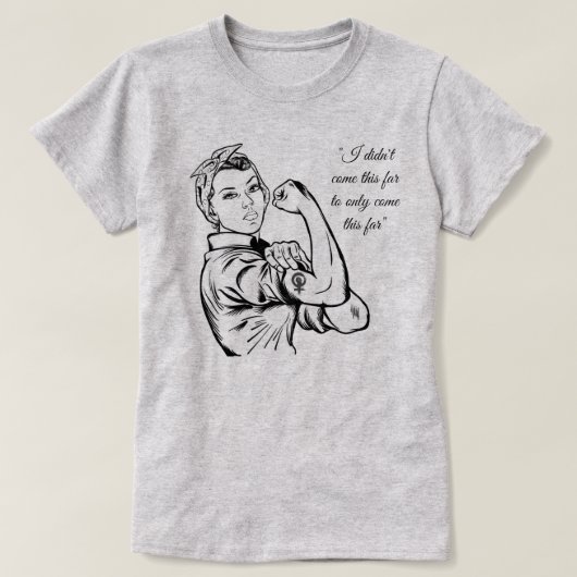 Rosie the Riveter T-Shirt (Design voorkant)