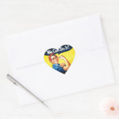Rosie the Riveter - "We Can Do It" Hart Sticker (Envelop)