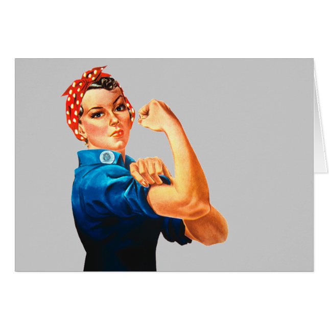 Rosie The Riveter WII Poster (Voorkant Horizontaal)