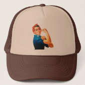 Rosie The Riveter WII Poster Trucker Pet (Voorkant)