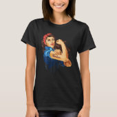 Rosie The Riveter - Woman Teacher T shirt (Voorkant)