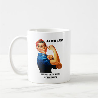 Rosie the Riveter - Yes We Can Koffiemok