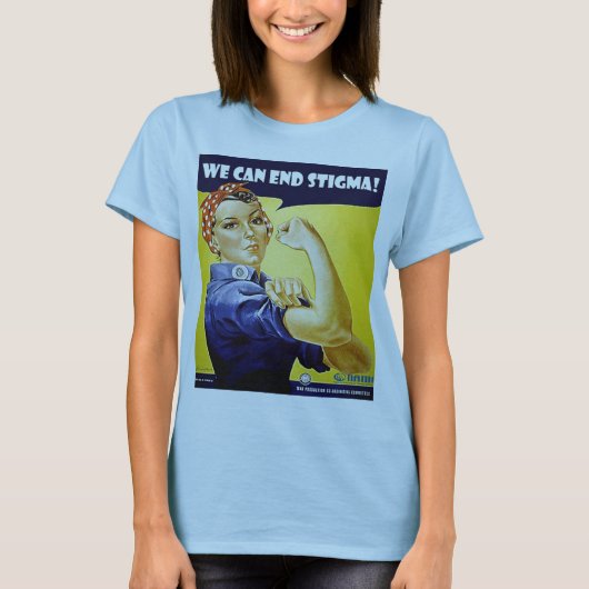 Rosie The Riviter T-shirt (Voorkant)