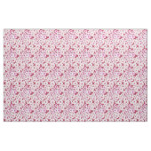 ROSIE UITZICHT Red Rose Floral Pattern Stof (Yard (91,4 cm))