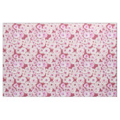 ROSIE UITZICHT Red Rose Floral Pattern Stof (Fat Quarter)