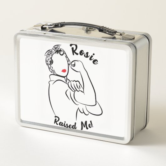 Rosie verhoogd decennium - Canvas Print (Achterkant)