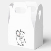 Rosie verhoogd decennium - Canvas Print Bedankdoosjes (Geopend)