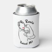 Rosie verhoogd decennium - Canvas Print Blikjeskoeler (Blikje Voorkant)