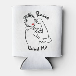 Rosie verhoogd decennium - Canvas Print Blikjeskoeler