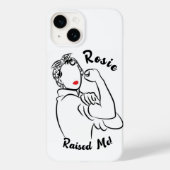 Rosie verhoogd decennium - Canvas Print Case-Mate iPhone Case (Achterkant)