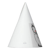 Rosie verhoogd decennium - Canvas Print Feesthoedjes (Links)