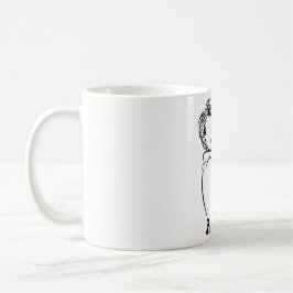 Rosie verhoogd decennium - Canvas Print Koffiemok