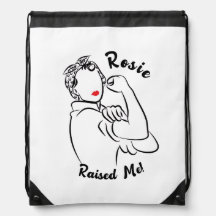 Rosie verhoogd decennium - Canvas Print