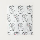 Rosie verhoogd decennium - Canvas Print Wandkleed (Voorkant)