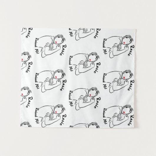 Rosie verhoogd decennium - Canvas Print Wandkleed (Voorkant (horizontaal))