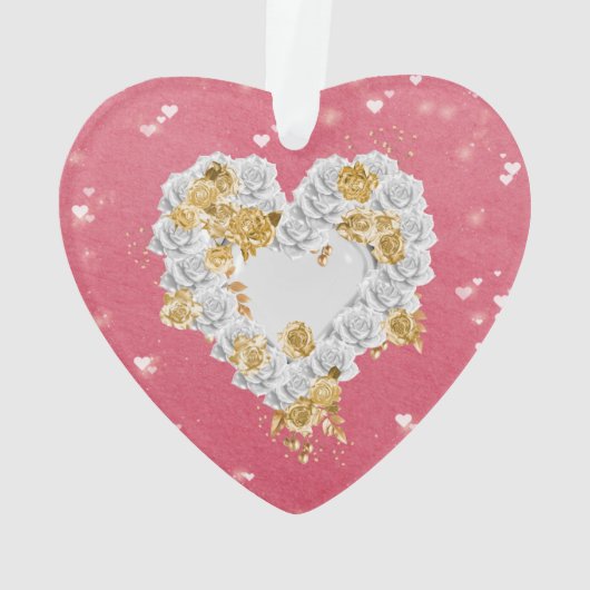 Rosie's Roos Heart Ornament (achterkant)