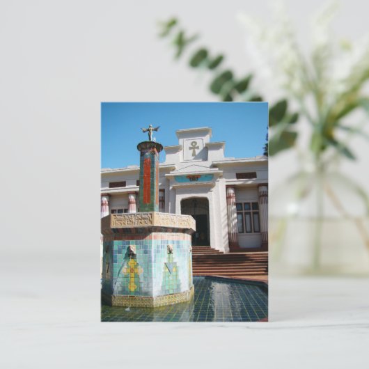 Rosikruises Museum Briefkaart (Staand voorkant)