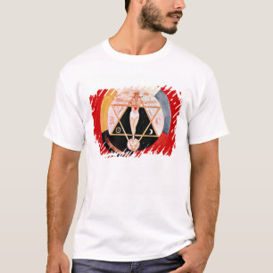 Rosikruises symbool van de Hermetische Orde T-shirt