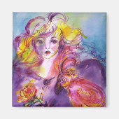 ROSINA / Venetiaans Maskerbal Magneet (Voorkant)