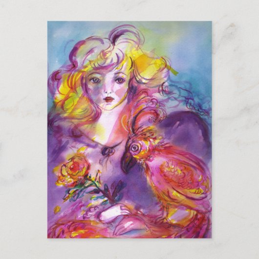 ROSINA/Venetian Masquerade Ball Briefkaart (Voorkant)