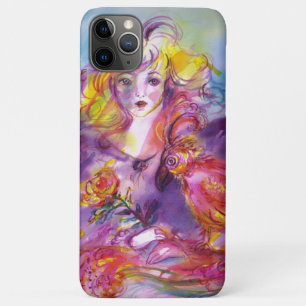 ROSINA/Young Girl met Roos en papegaai Case-Mate iPhone Case