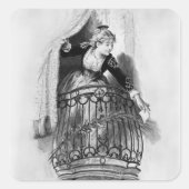 Rosine Vierkante Sticker (Voorkant)