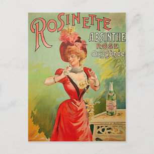 Rosinette Absinthe 1823 Briefkaart