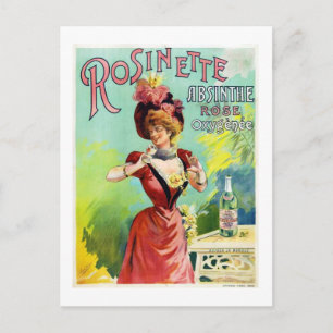Rosinette Absinthe Briefkaart