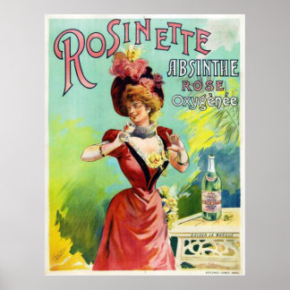 Rosinette Absinthe Poster
