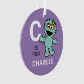 Rosita | Persoonlijke naam met fotoversiering Ornament (voorkant)