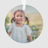 Rosita | Persoonlijke naam met fotoversiering Ornament (achterkant)