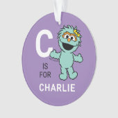 Rosita | Persoonlijke naam met fotoversiering Ornament (voorkant)