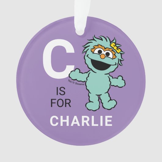 Rosita | Persoonlijke naam met fotoversiering Ornament (voorkant)