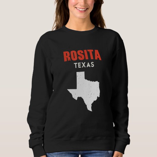 Rosita Texas USA State America Travel Texas Trui (Voorkant)