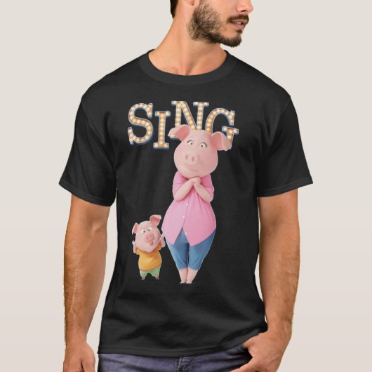 Rosita van SING Movie T-shirt (Voorkant)