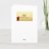 Rosj Hasjana Joods Nieuwjaar Honing Appel Feestdagen Kaart (Achterkant)