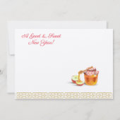 Rosj Hasjana Joods Nieuwjaar Shana Tova Kaart (Achterkant)