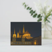 Roskilde Dome by night Postcard Briefkaart (Staand voorkant)