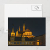 Roskilde Dome by night Postcard Briefkaart (Voorkant / Achterkant)