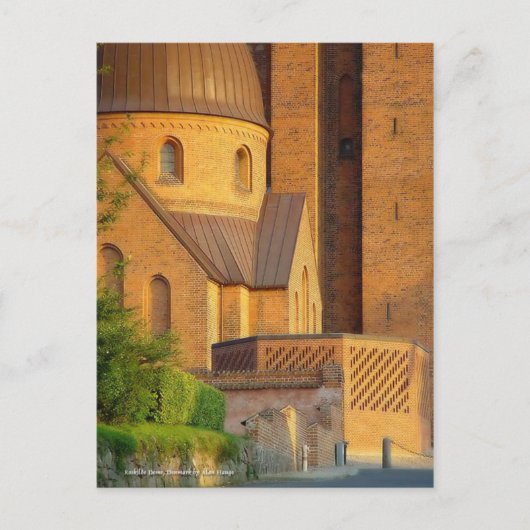 Roskilde Dome, Denmark Postcard Briefkaart (Voorkant)